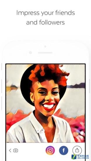 App今日免费:隋彩凤智能修图 "Prisma" 
